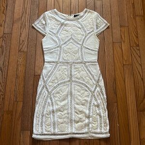 Lulu’s “Spread Your Shine” sequins embroidered mini dress, medium
